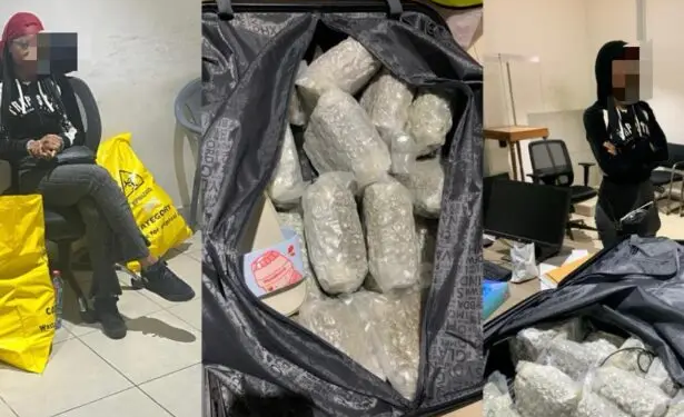 woman remanded over possession of 17 92kg suspected cannabis