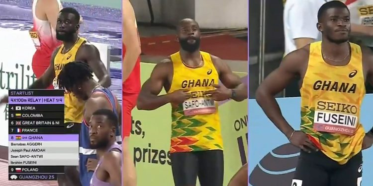 world relays ghana narrowly missed out on automatic qualification to world champs
