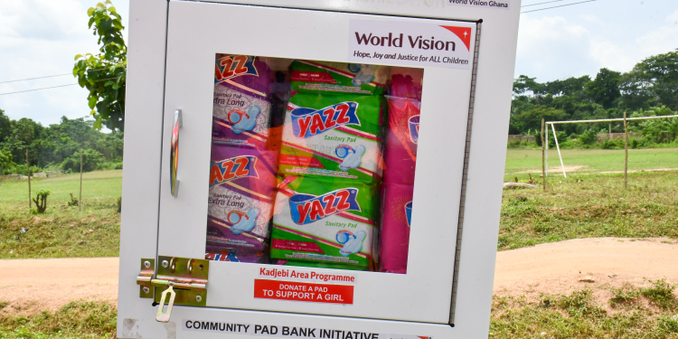 world vision ghana launches community pad bank in kadjebi to tackle menstrual poverty
