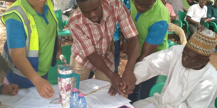 yendi solar project bui power authority starts disbursement of compensation to landowners