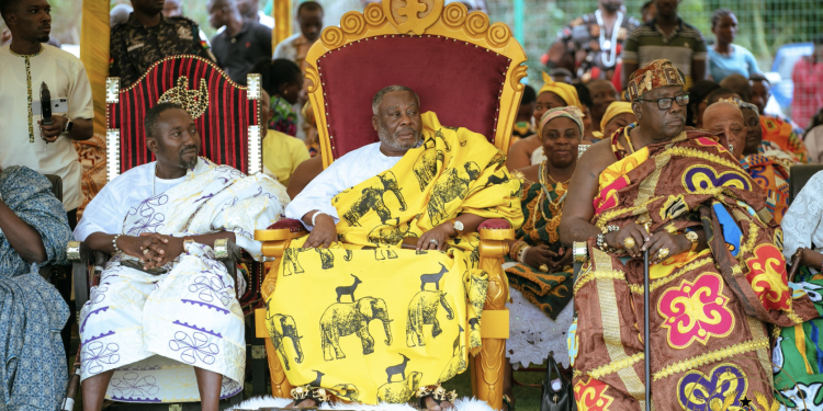 you are now a beacon of hope nungua mantse to president mahama