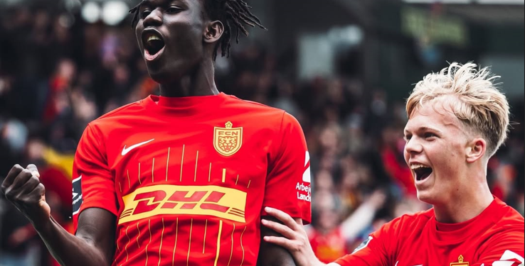 youngster stephen acquah scores 40 seconds after coming on to salvage draw for nordsjaelland