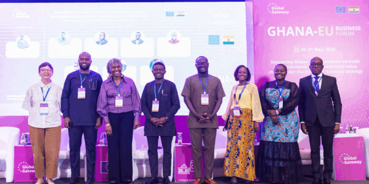 2025 ghana eu business forum fidelity bank champions youth entrepreneurship and gender inclusion