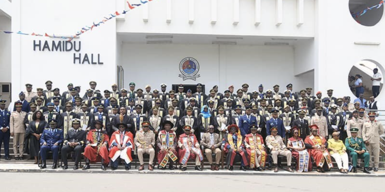 76 officers pass out from gafcsc junior staff course