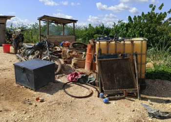 8 galamsey suspects arrested at Apremadi, police recover excavator parts