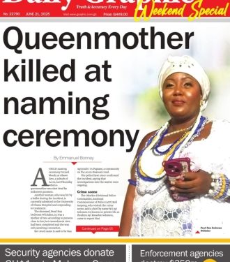 accra queenmother killed at naming ceremony in gbawe