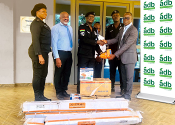 ADB donates water pumps to boost police training school operations in Kenyasi