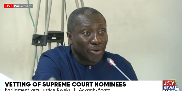afenyo markin slams petition against supreme court nominee as frivolous and dangerous precedent