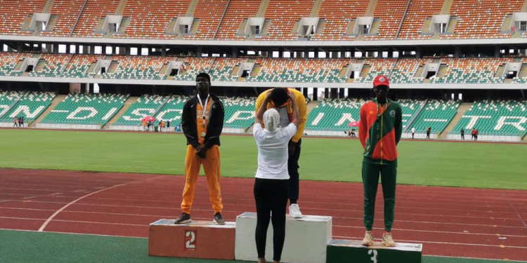 als student secures gold for ghana at international athletics competition