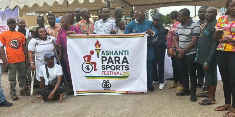 ashanti regions para sports festival officially launched