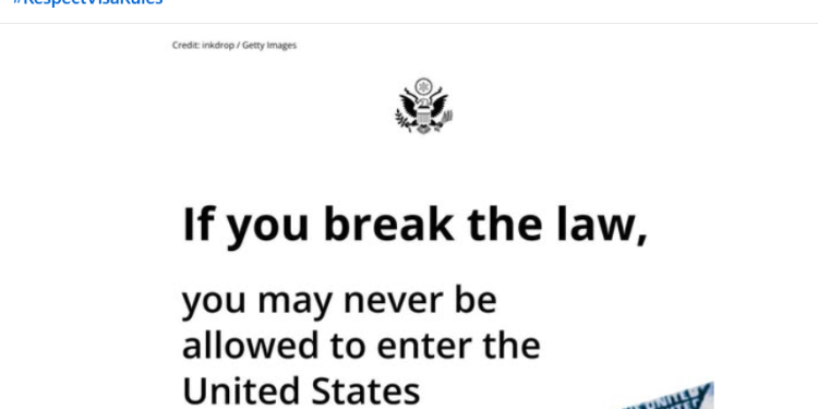 breaking u s laws can lead to deportation future bans u s embassy in ghana warns visa holders