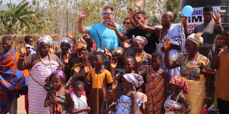 california based vima delivers lifesaving borehole to forgotten ghanaian village