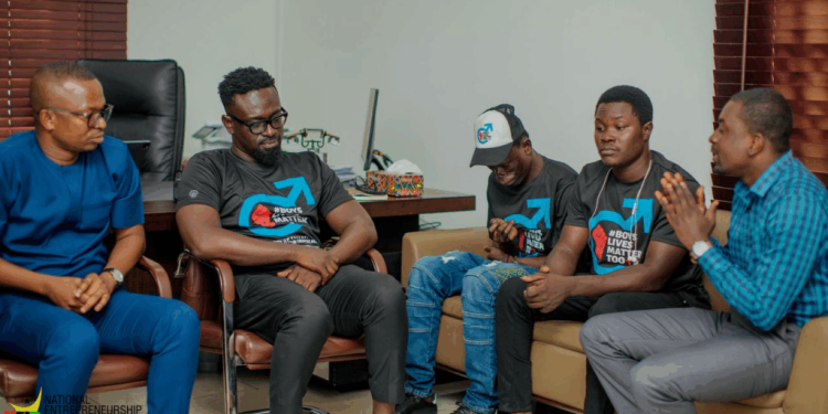 ceo of neip supports solomon akugru a survivor of the june 3 disaster