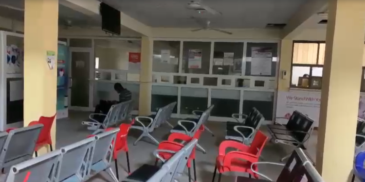 day 2 of nurses strike ridge hospital wards deserted patients stranded