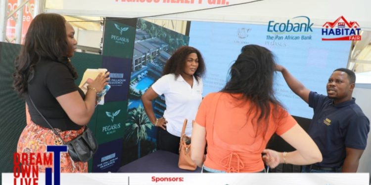 day 2 of the ecobank joynews habitat fair at achimota mall has the best deals to get you home