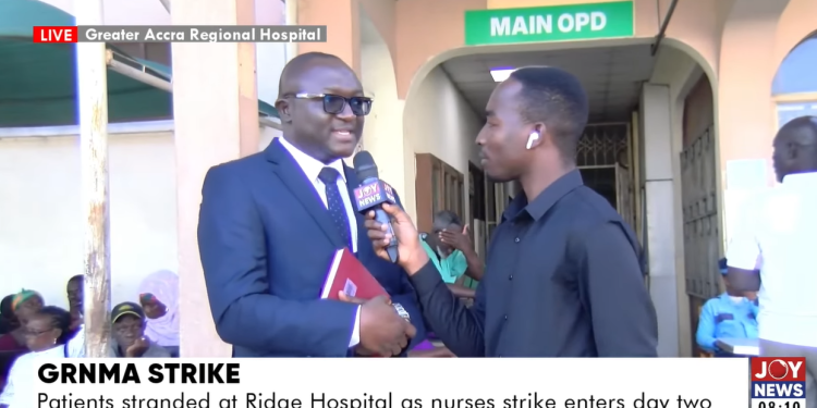 doctors at ridge hospital are overburdened as nurses strike bites medical director