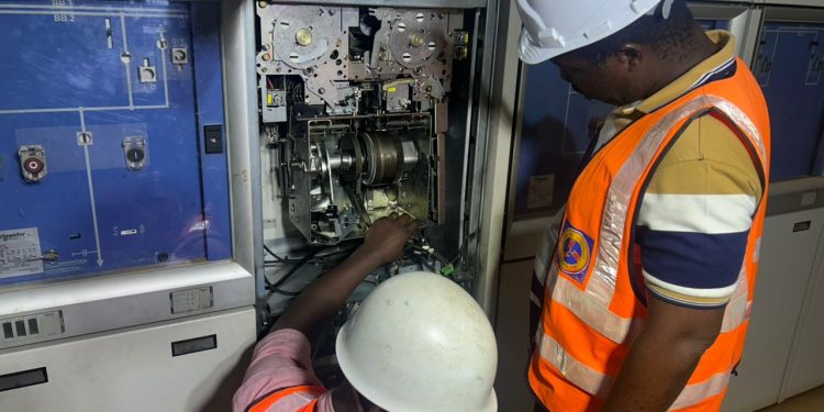 ecg ashanti substation receives support to resolve high voltage breaker mechanism fault at supply point ridge