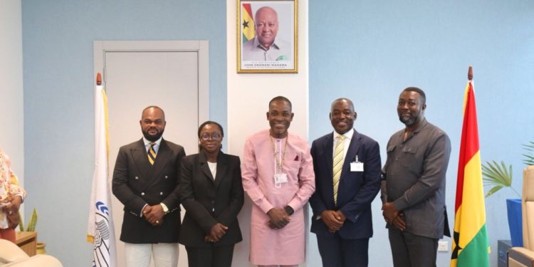 Ecobank and ADB executives pay business calls on GCAA 1 ecobank and adb executives pay business calls on gcaa