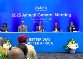 Ecobank Ghana approves GH₵0.34 dividend for 2024, records GH₵5.4bn revenue