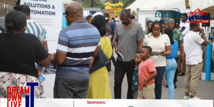 ecobank joynews habitat fair wraps day 3 with record deals
