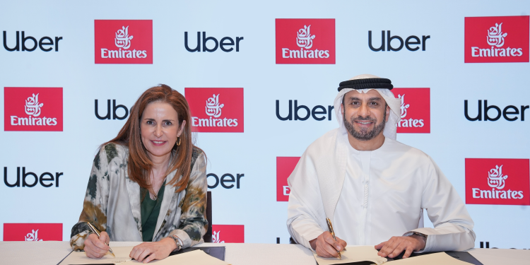 emirates partners with uber to make journeys more seamless