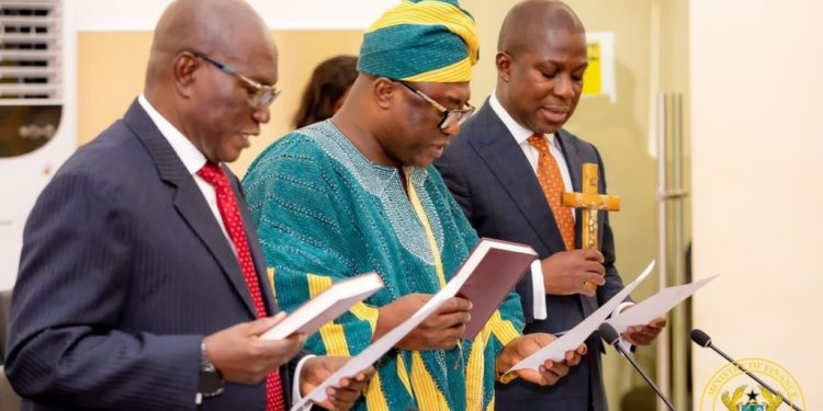 finance minister inaugurates ssnit board questions some past investments decisions