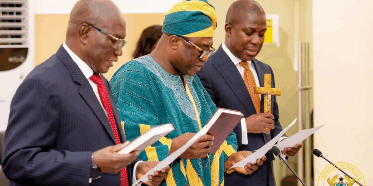 finance minister inaugurates ssnit board warns against politically motivated asset sales
