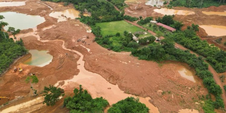 galamsey police arrest 4 chinese nationals equipment destroyed in separate tarkwa operation