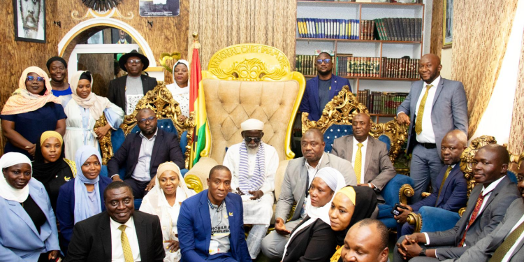 gcb bank pays courtesy visit to national chief imam ahead of eid al adha