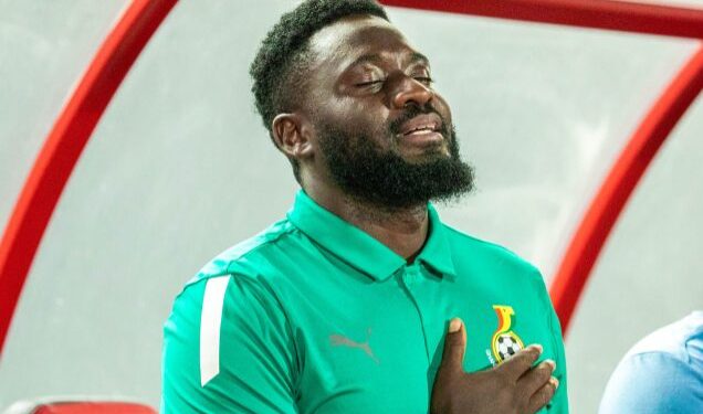 gfa relieves desmond ofei as black satellites coach focuses him on black stars