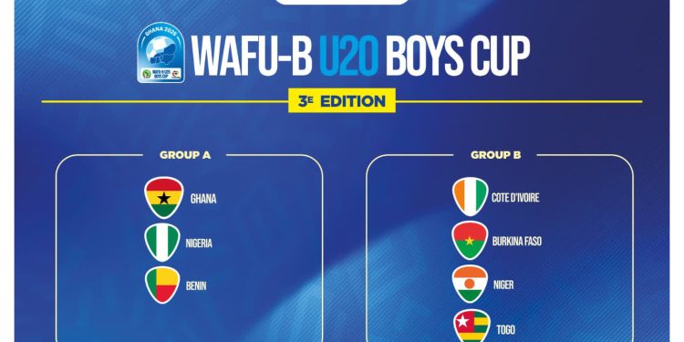 ghana to face benin and nigeria in wafu b u 20 boys cup