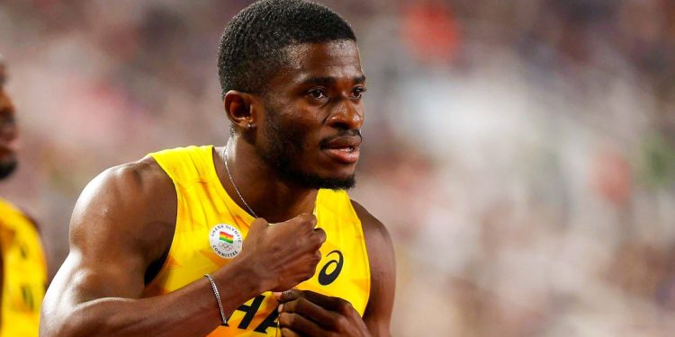 ghanas ibrahim fuseni delighted after breaking 100m 10 second barrier