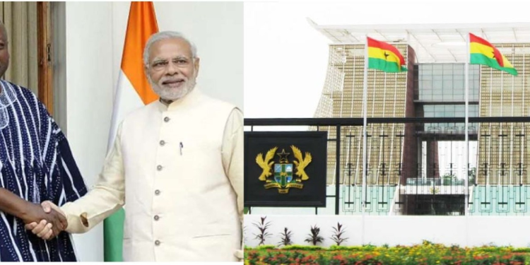 ghanas jubilee house the monument reminiscing india ghana ties