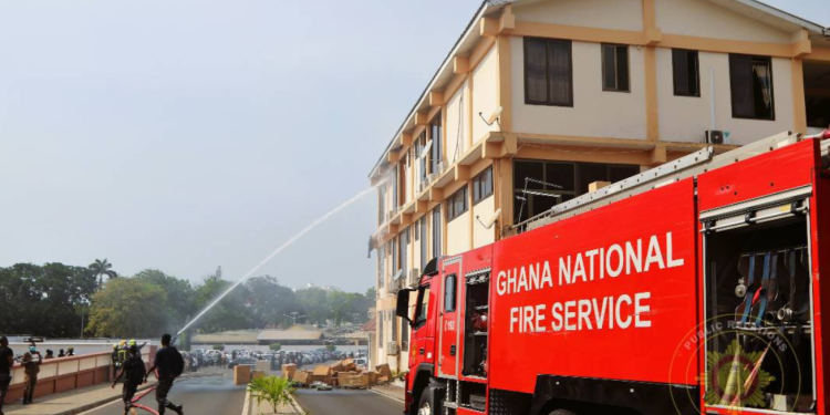 gnfs refutes alleged attempt to set nkawkaw fire tender ablaze