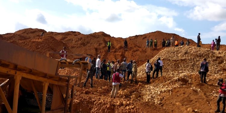 hanna bissiw leads task force to arrest 12 for illegal mining in adobewora forest reserve