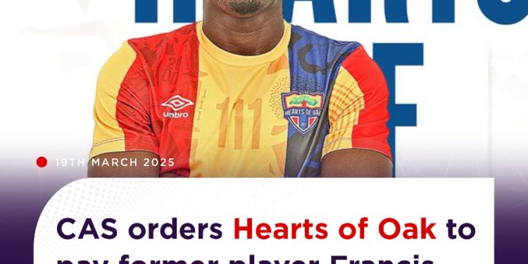 hearts of oak directed to pay adjetey as gfa faces fifa sanctions over non compliance