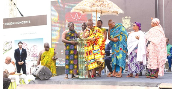 kumasi airport city project takes off asantehene calls for policies to attract local private capital