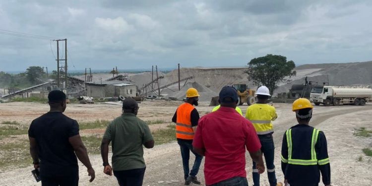 miif moves to intensify royalty collections begins nationwide tour of quarry salt mines
