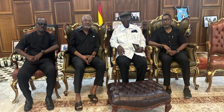 mike eghans family informs former president kufuor of his passing