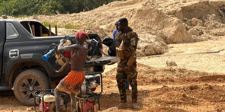 more than 500 galamseyers arrested in the last five months government