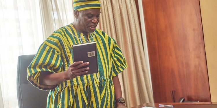 Moses Asaga sworn in as PURC Board Chair 1 moses asaga sworn in as purc board chair