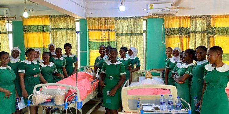 moving health and trotula fund equip tumu midwifery college