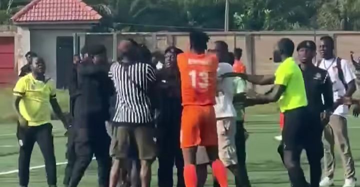 nations fc cite poor poor officiating and security lapses as reasons for abandoning basake holy stars match
