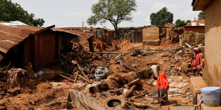 Nearly 100 missing a week after floods tore through Nigerian town 1 nearly 100 missing a week after floods tore through nigerian town