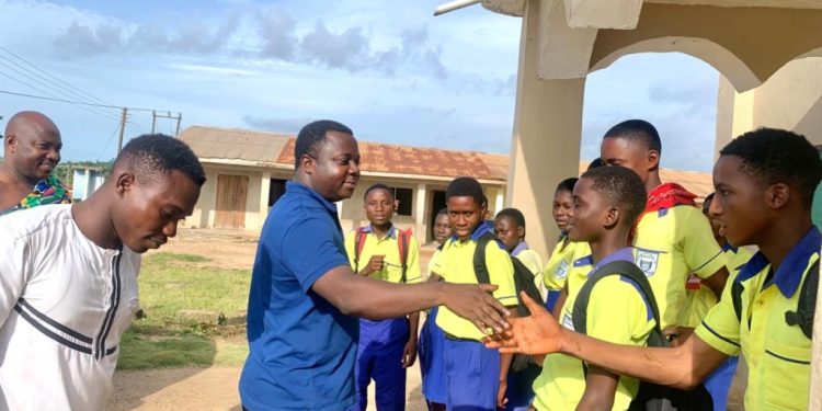Ntim Fordjour inspires Assin South BECE candidates, donates 3,400 mathematical sets 1 ntim fordjour inspires assin south bece candidates donates 3400 mathematical sets