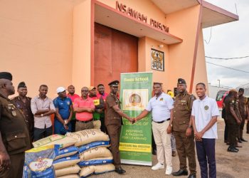 Oasis International School collaborates with PFAG and Nyantakyi for inmate outreach at Nsawam prisons