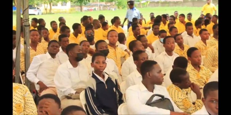 omane boamah urges youth to persevere recounts dramatic admission struggle at pojoss