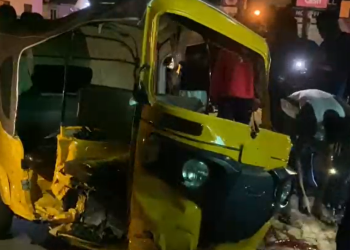 One feared dead, others injured in horrific STC van-tricycle crash in Ho