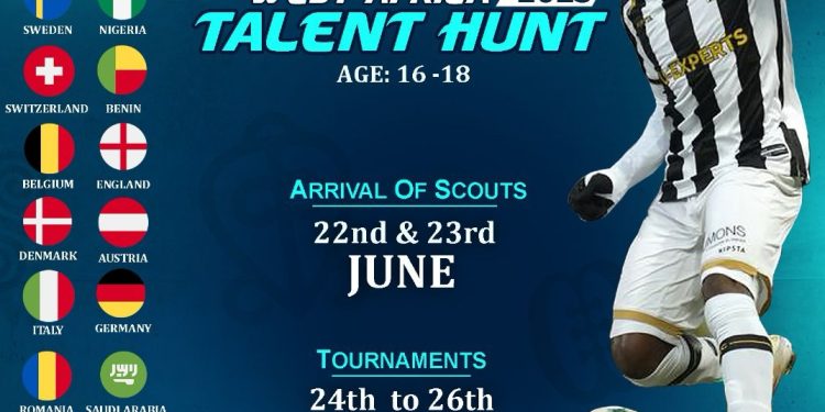 one world sports management set for three day west african talent hunt event