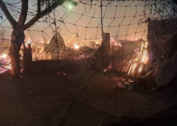Over 500 wooden structures destroyed by fire at Tema  